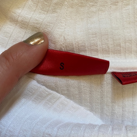 Hugo Boss Ribbed Mock Neck Top - Picture 4 of 4